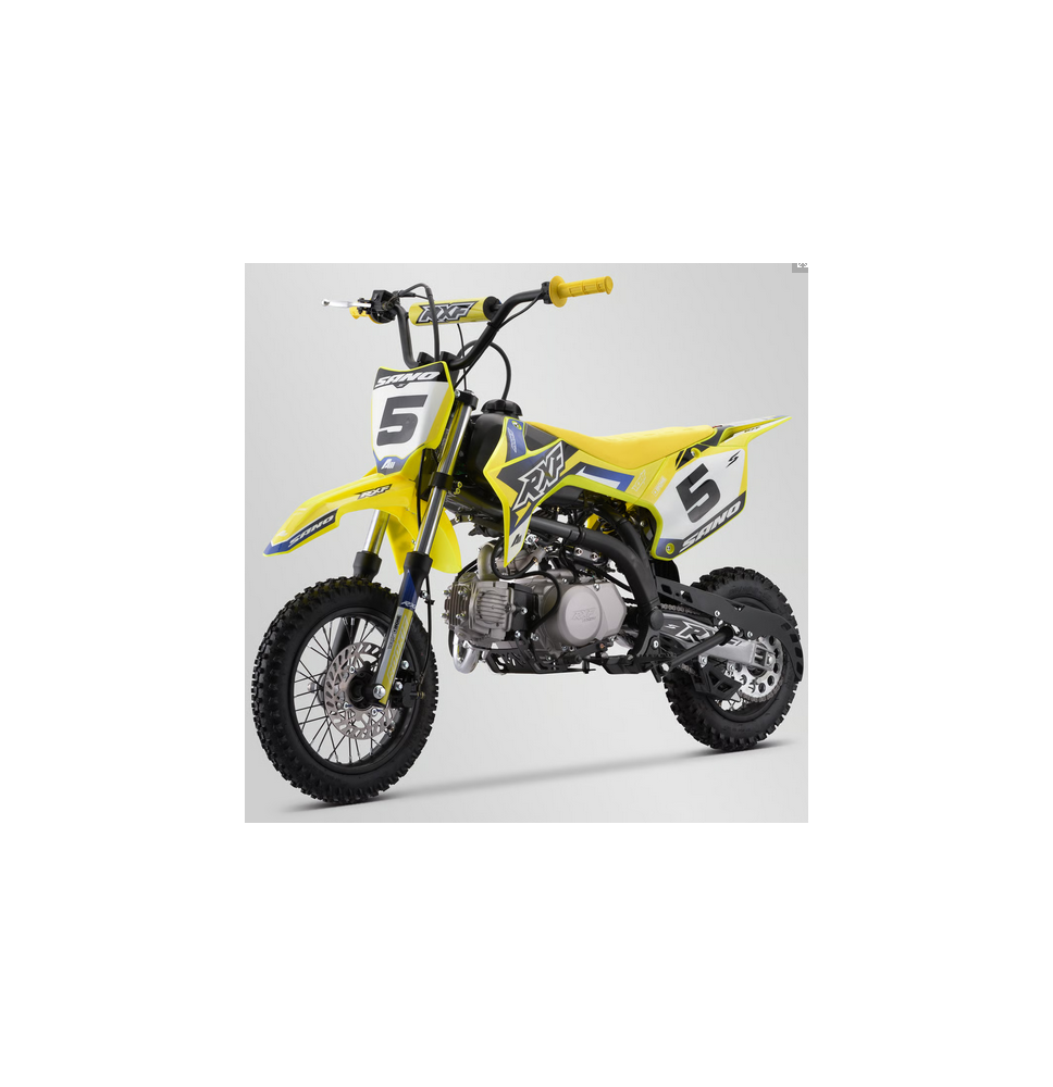 Dirt bike sano rxf rookie 110cc semi-auto 2024 Jaune
